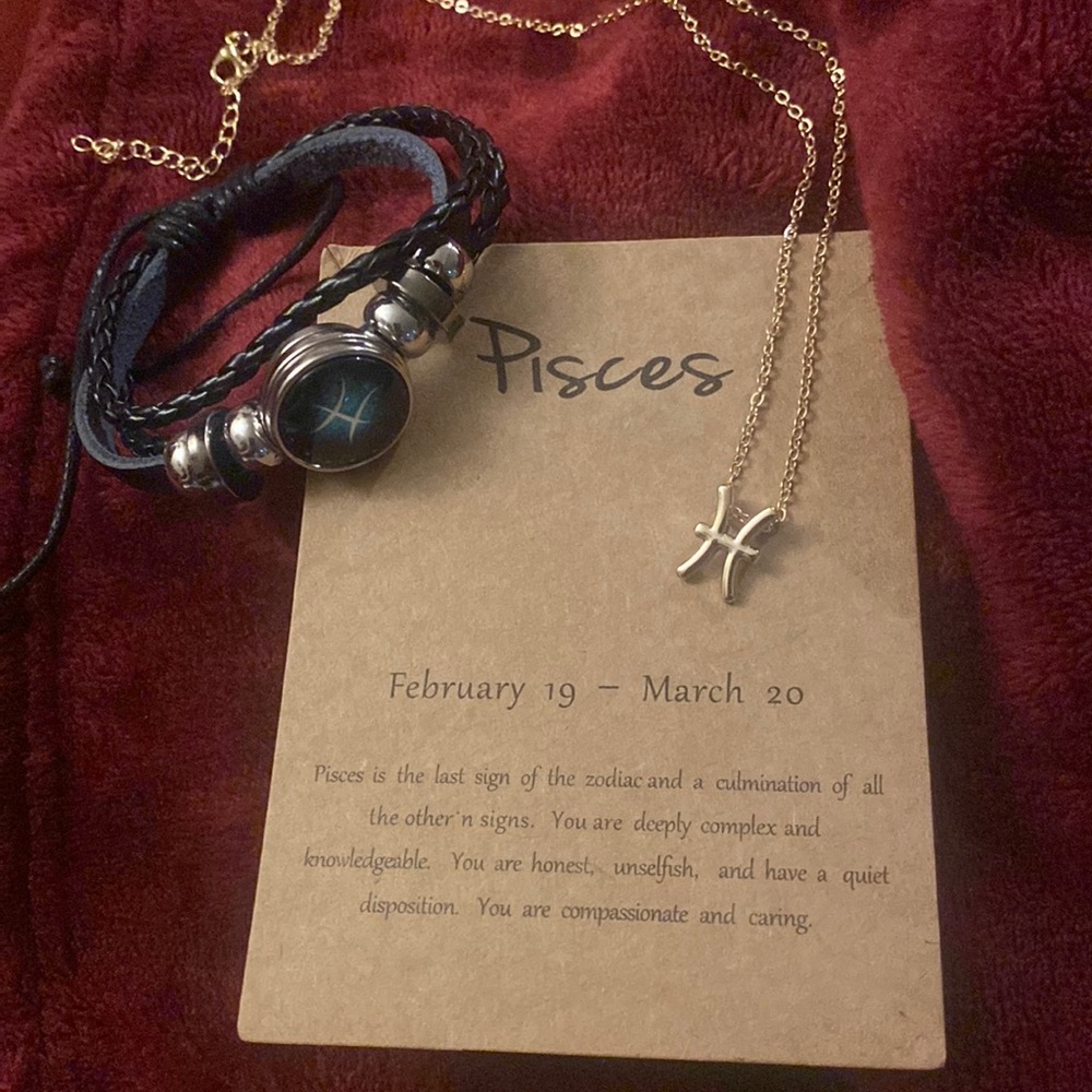Zodiac Bundle!! Choose A Bracelet & A Necklace for $80! (Also Sold Separately)